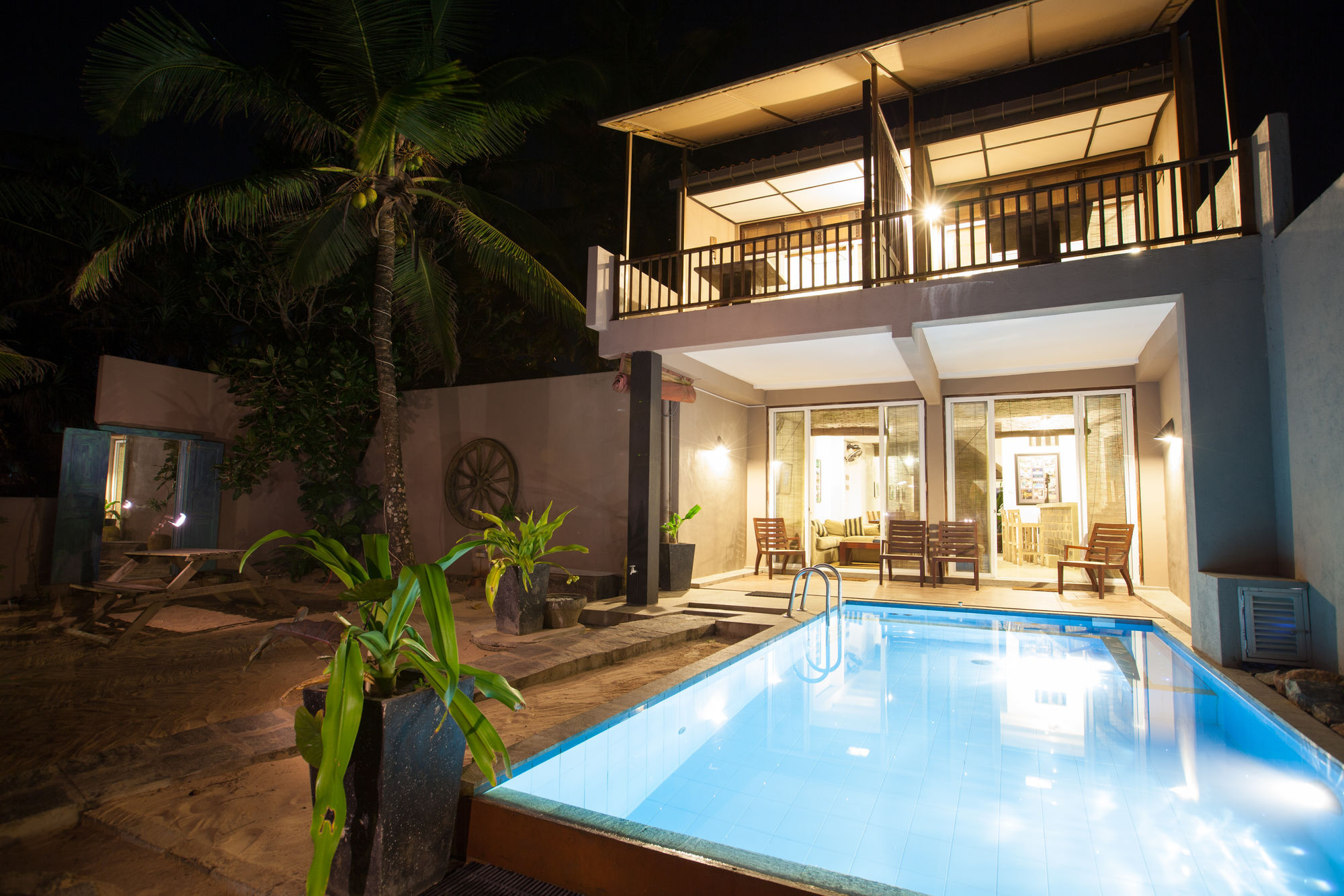 Hikks Villa Hikkaduwa Exterior foto
